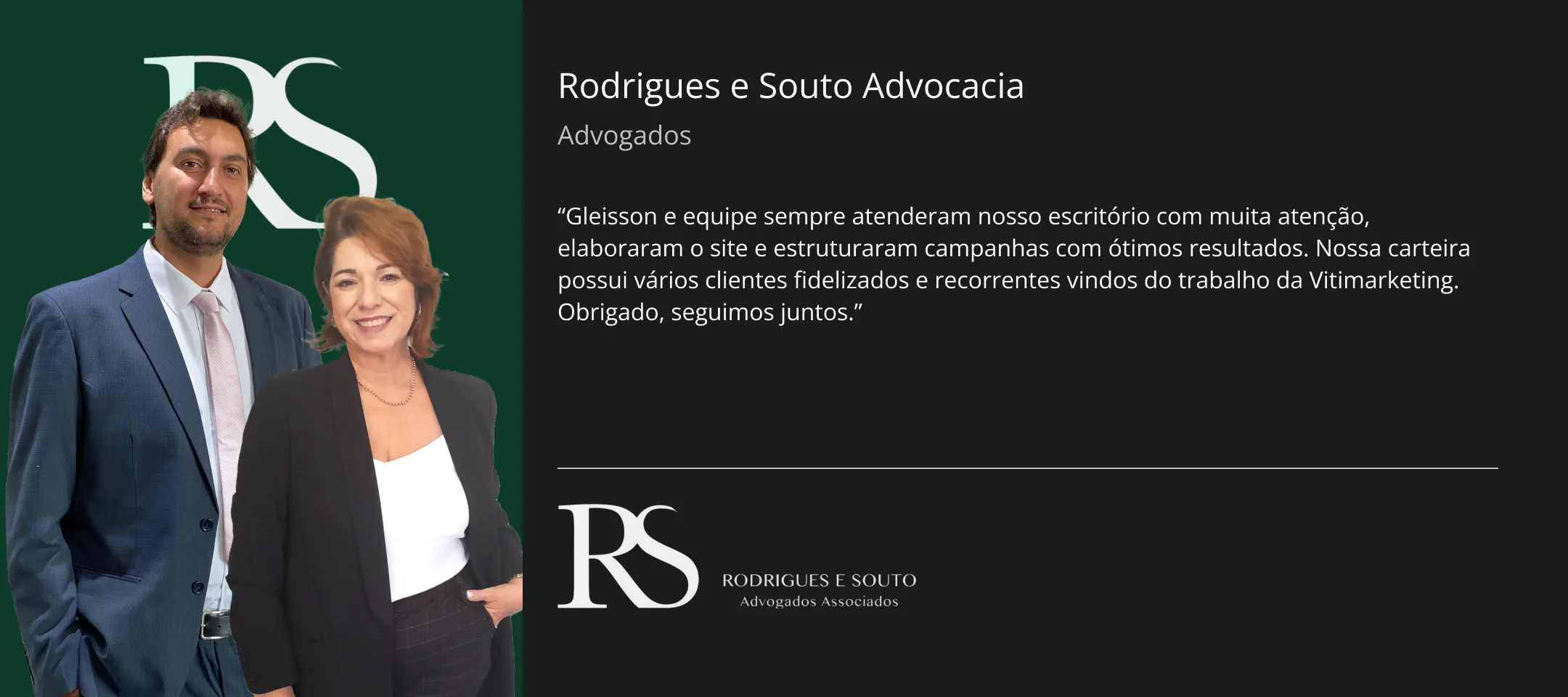 Gabriela Brandão Advogados, cliente Vitimarketing