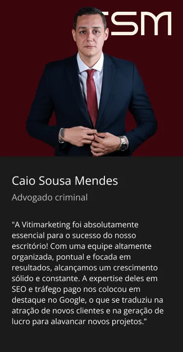 Depoimento cliente Vitimarketing
