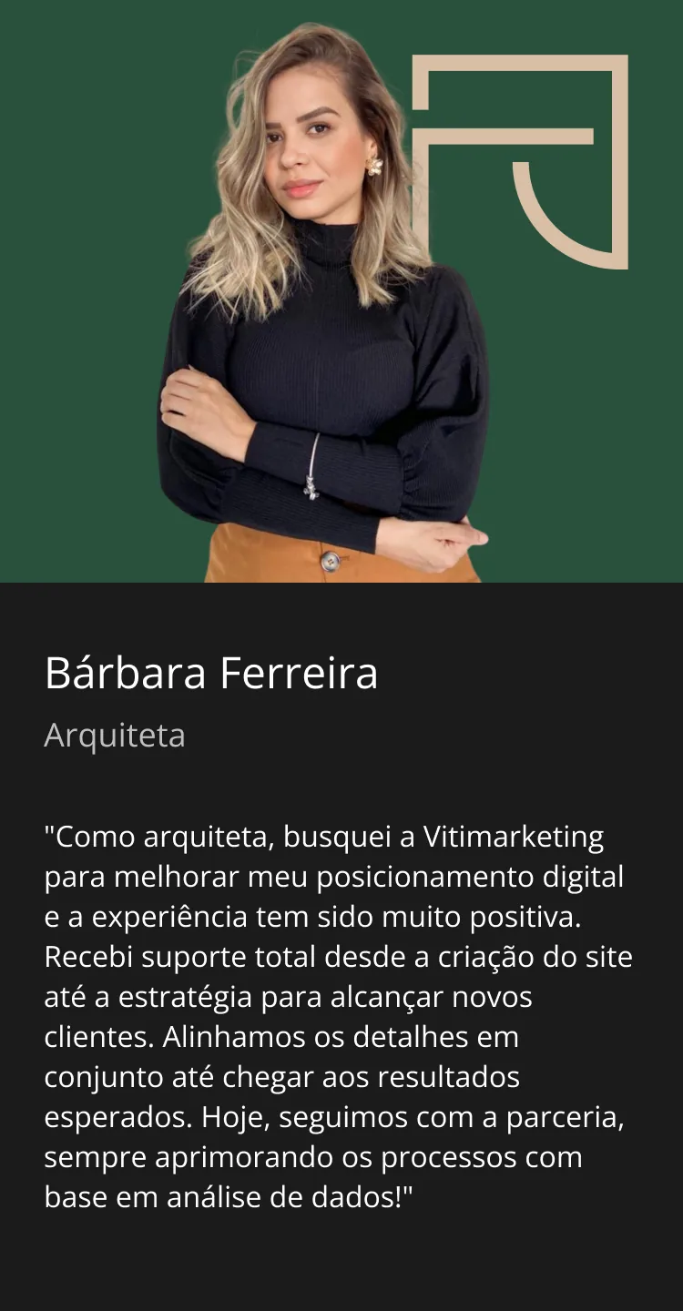 Depoimentos de clientes Vitimarketing